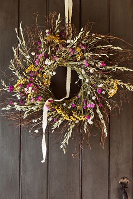 Preserved Spring Garden Wreath