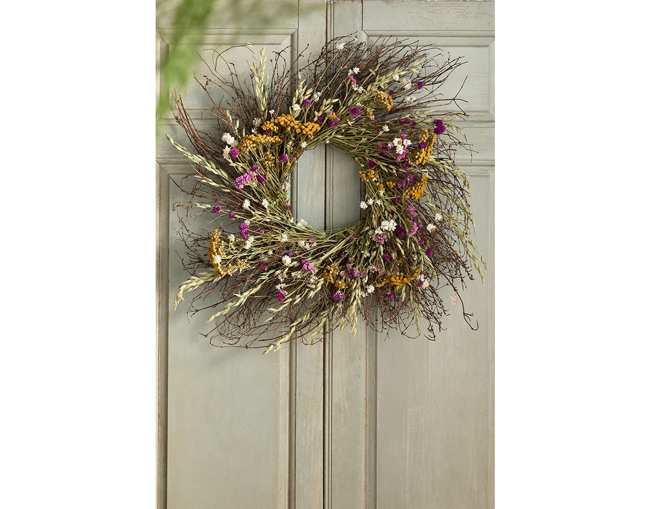 Preserved Spring Garden Wreath