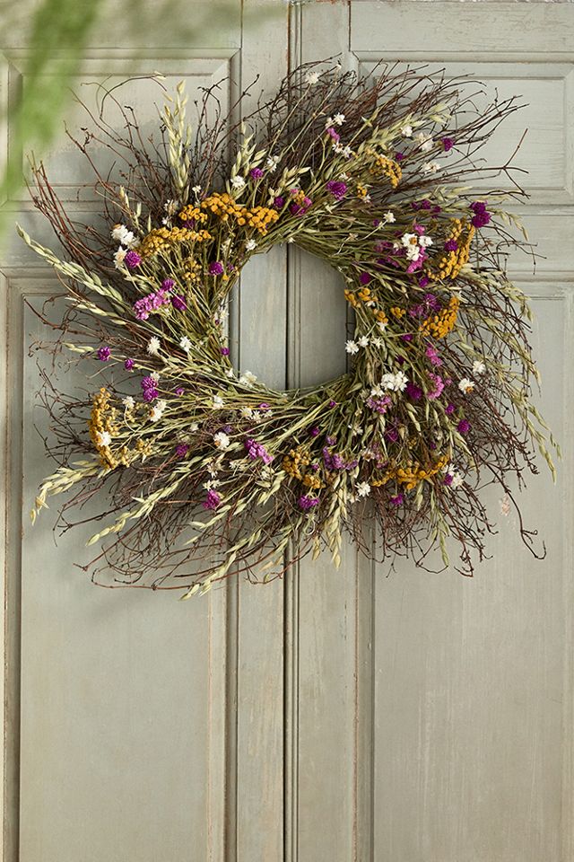 Preserved Spring Garden Wreath #2