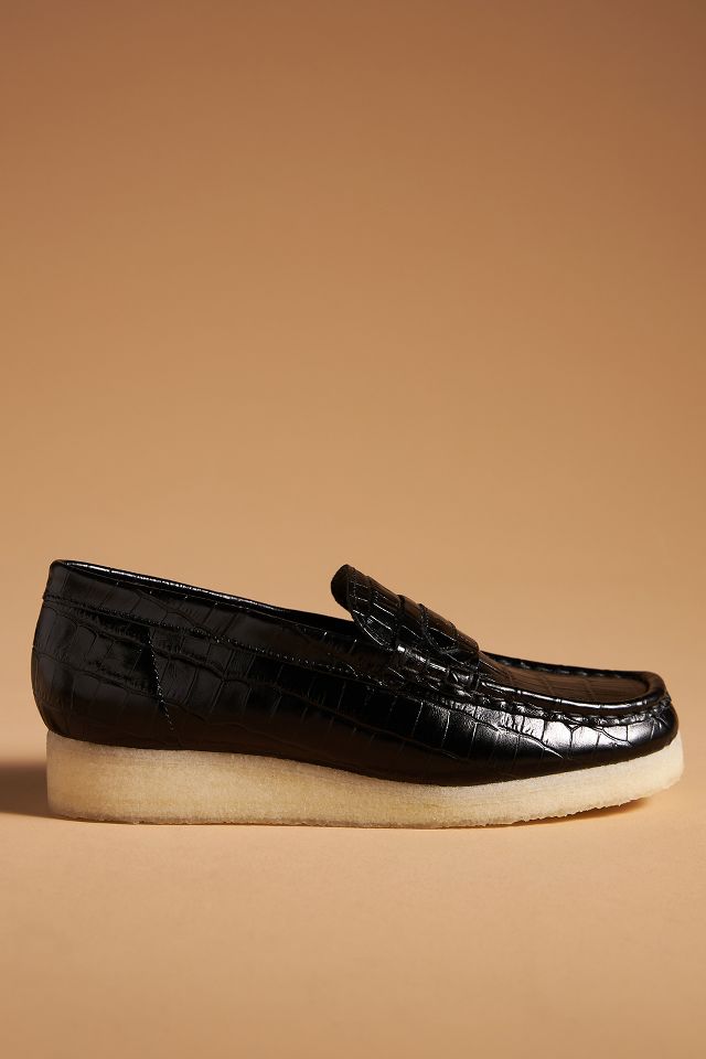 Ønske Løve prinsesse Clarks Wallabee Loafer Flats | Anthropologie