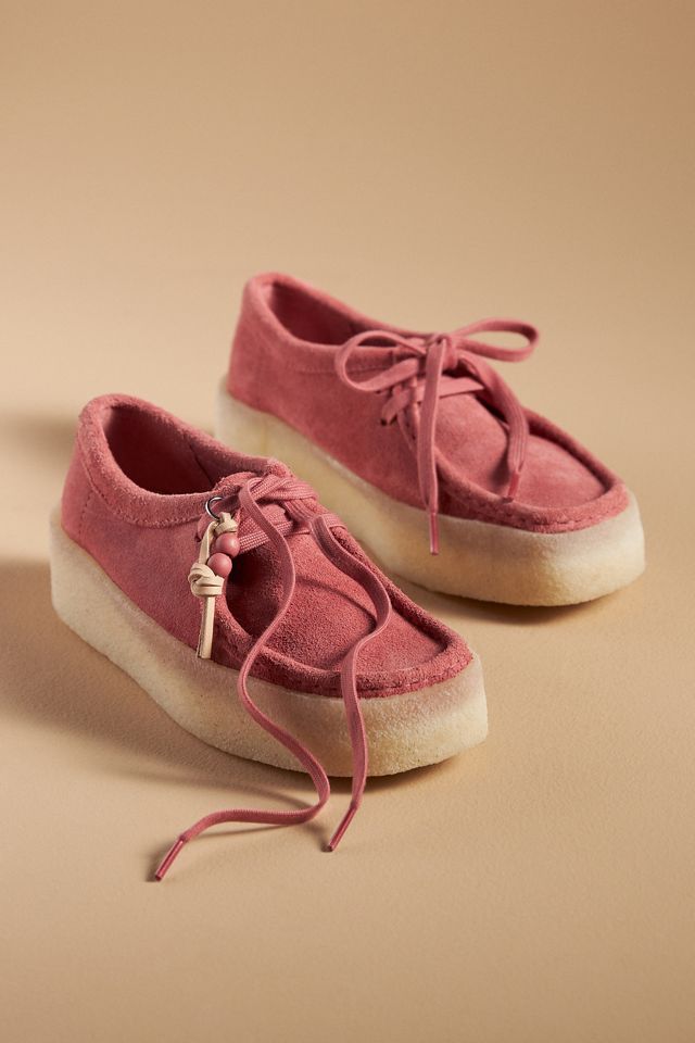 Clarks Wallabee Cup Platform Flats #1
