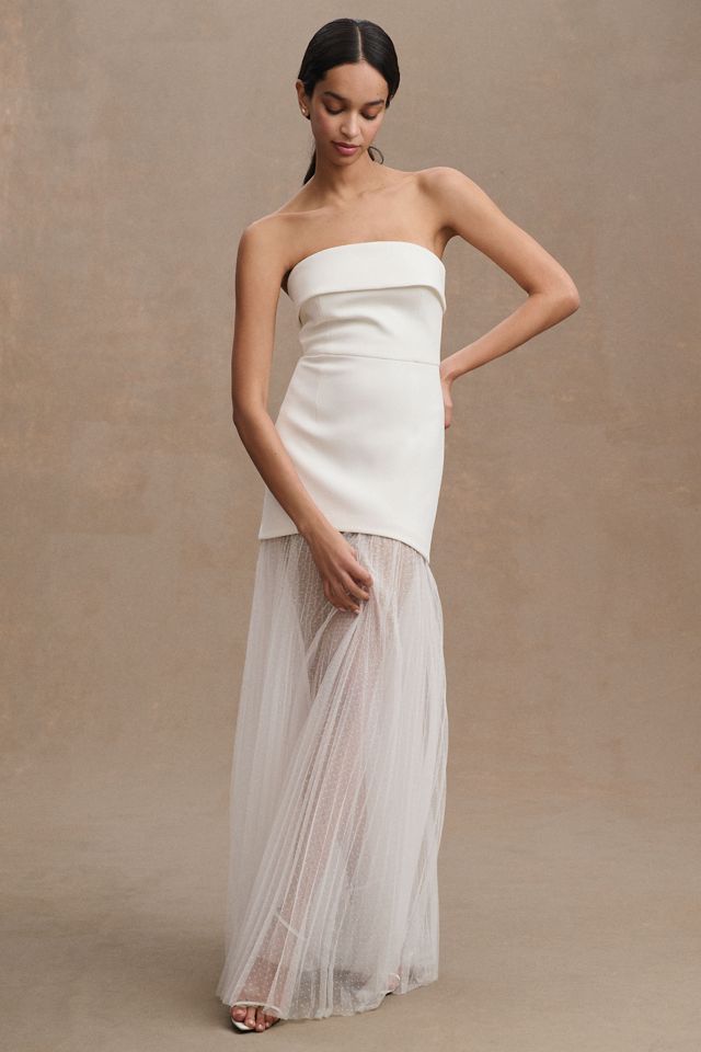 Rebecca Vallance Cyndi Strapless Gown #1