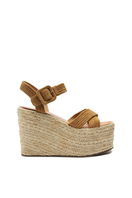 Schutz Women's Blisse Ankle Strap Espadrille Platform Sandals In Yellow