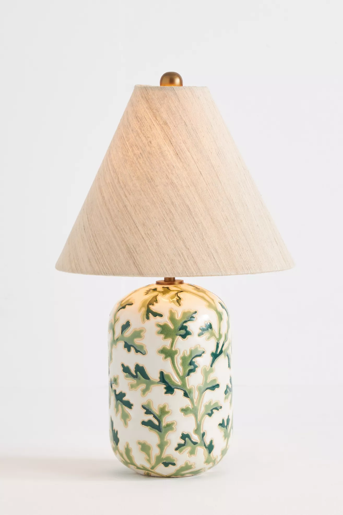 Kaia Wax Resist Ceramic Table Lamp - thumbnail 3