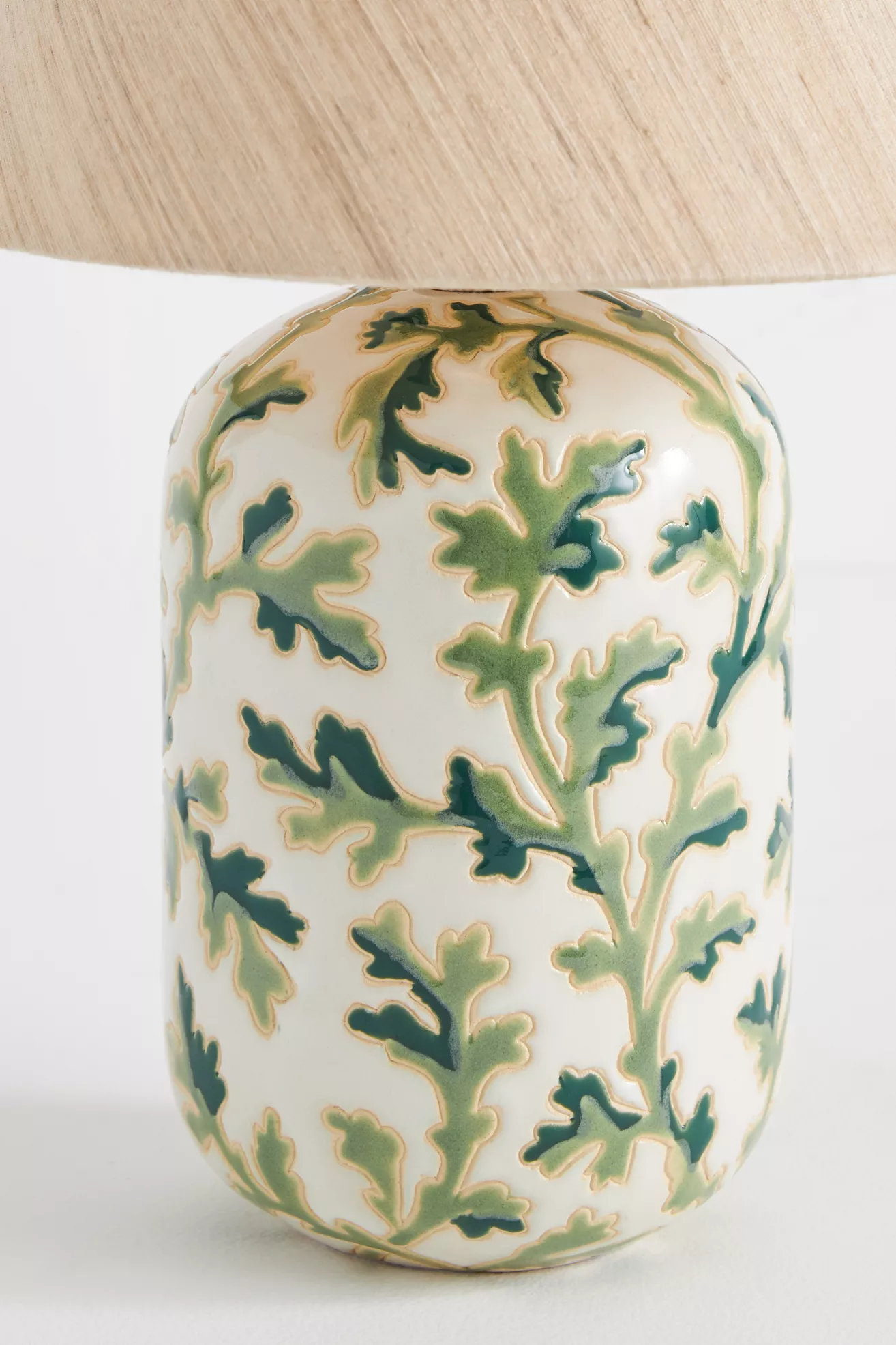 Kaia Wax Resist Ceramic Table Lamp - thumbnail 4
