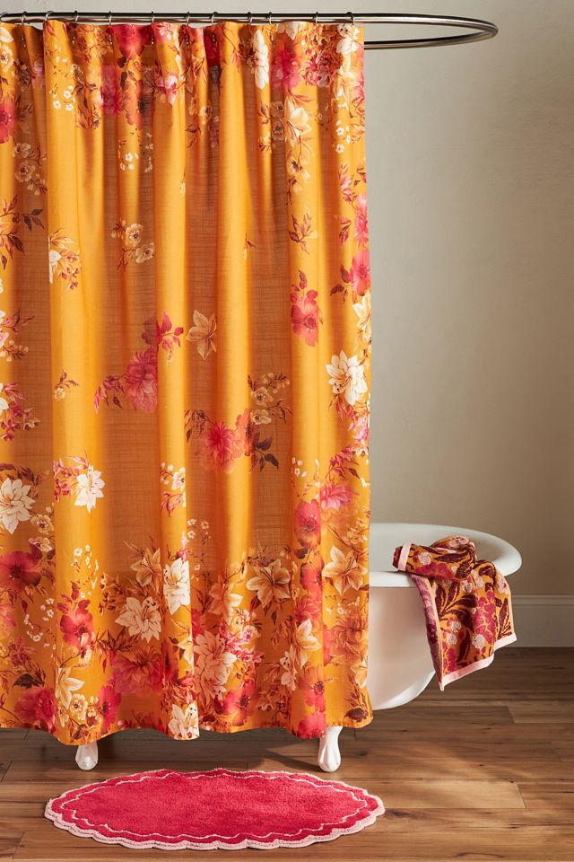 Zosia Organic Cotton Shower Curtain #2
