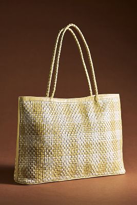 Bembien Gabrielle Grande Woven Leather Tote Bag