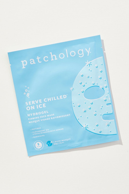 Patchology Serve Chilled On Ice Firming Face Mask In Blue