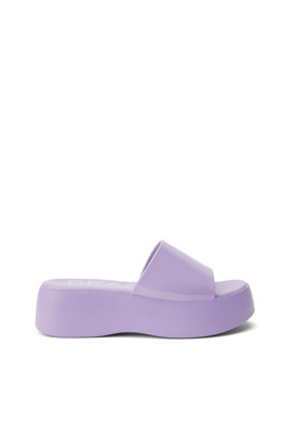 Matisse Solar Platform Sandals In Purple