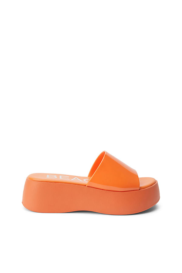 Matisse Solar Platform Sandals In Orange