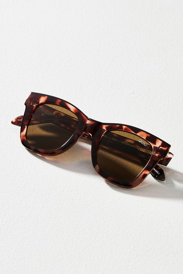 Quay After Hours Polarized Sunglasses | Anthropologie display picture 2