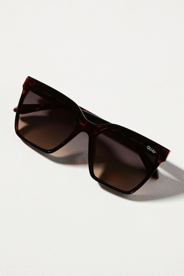 Quay Level Up Polarized Sunglasses | Anthropologie