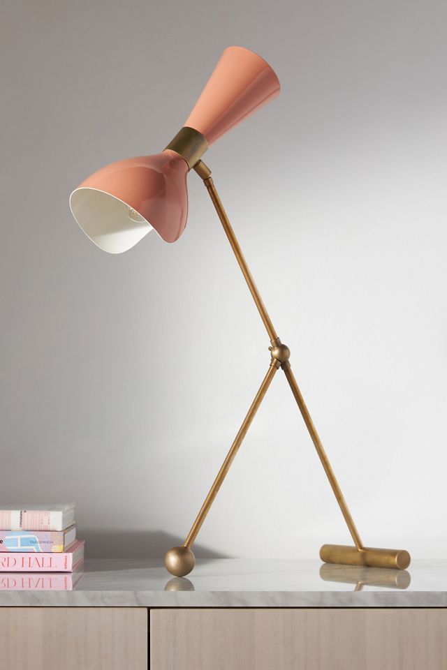 Torno Enameled Metal Task Lamp #1