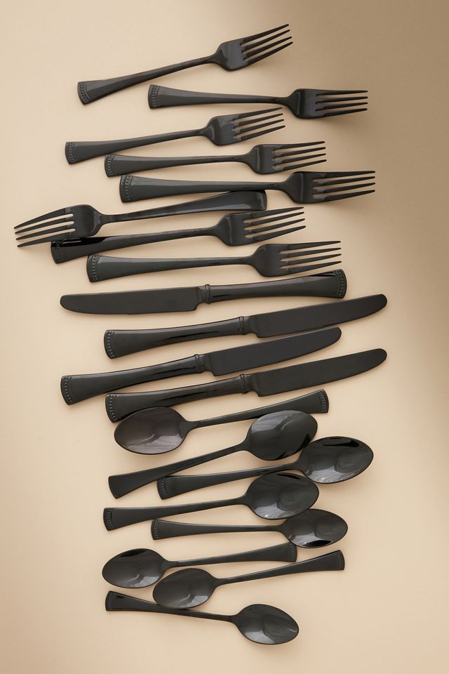 Portola Flatware 20-Piece Place Setting #1