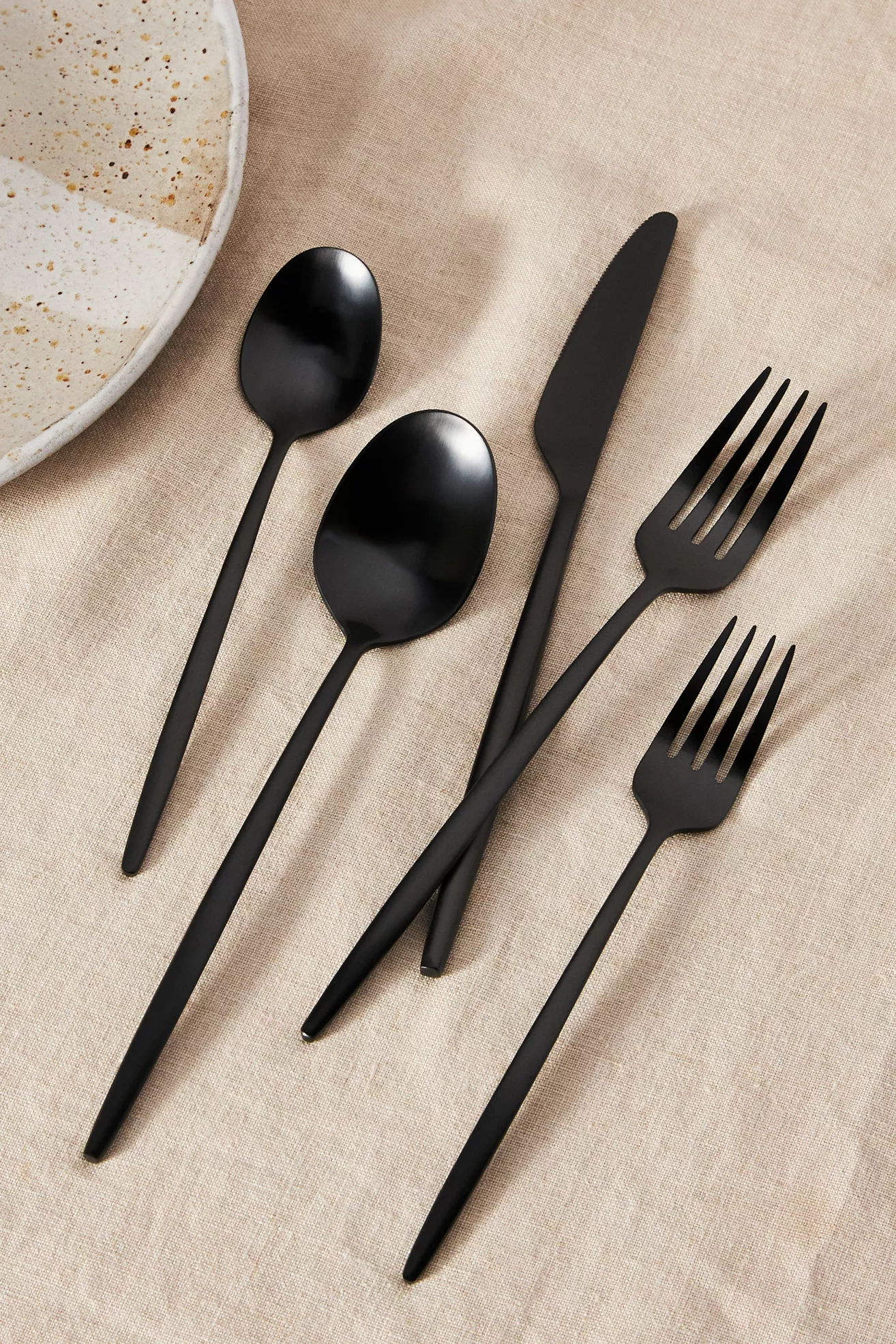 Gaze Satin Flatware 20-Piece Place Setting - thumbnail 4
