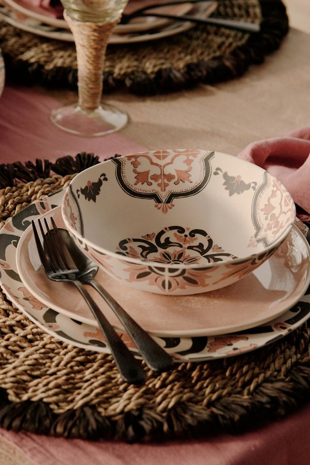 Keene Satin Flatware 20-Piece Place Setting #1
