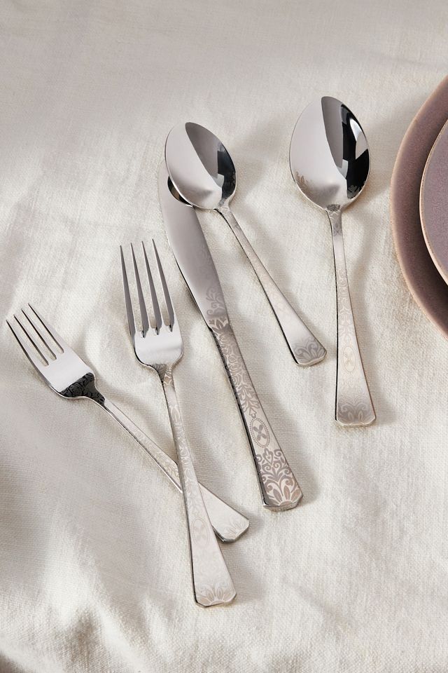 Dandelion Greens Flatware Set #1