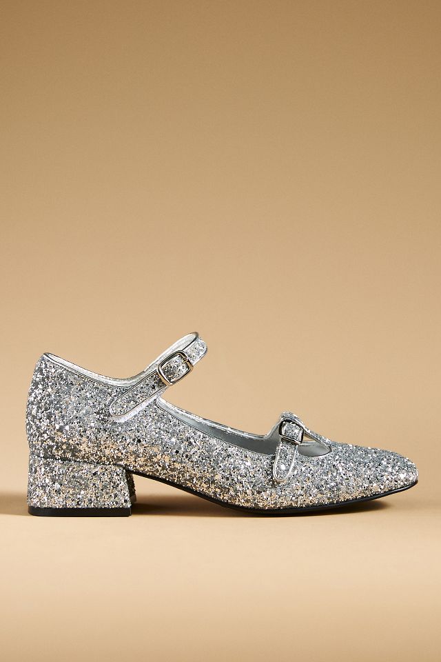 Jeffrey campbell hot sale glitter shoes