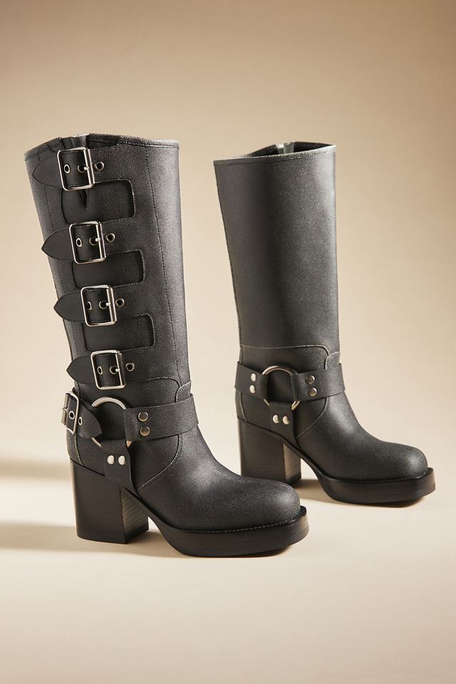 靴 SHARREF Haircalf Multi-Buckle Boots Jeffrey Campbell Multi Buckle Boots | Anthropologie