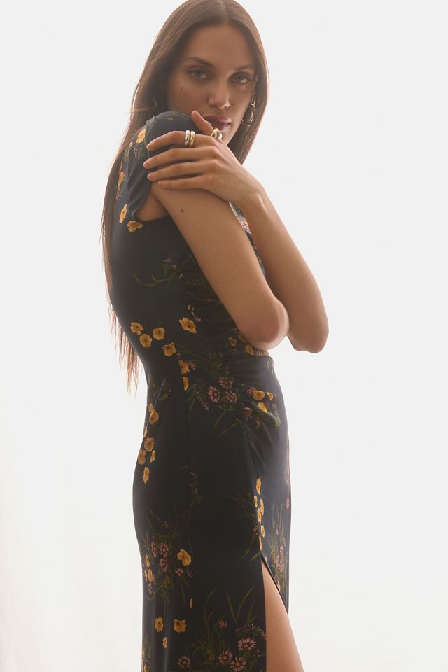 Reformation Birch Silk Dress #4