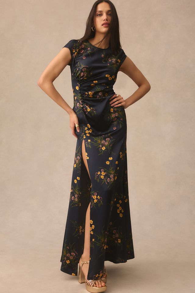 Reformation Birch Silk Dress #1