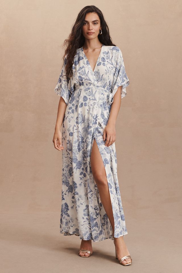 Reformation winslow wrap store dress