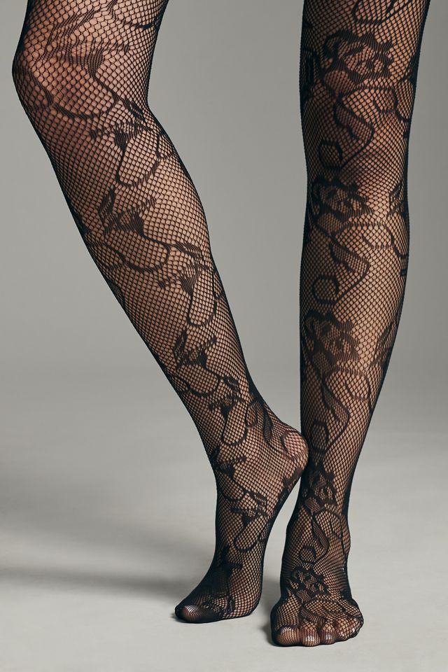 Swedish Stockings Frida Lace Tights #1