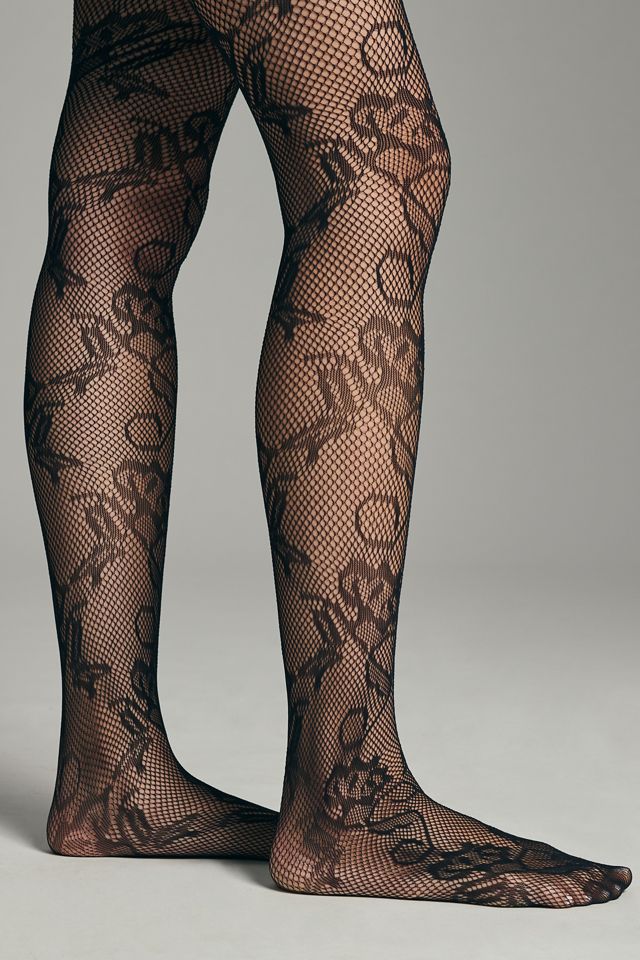 Swedish Stockings Frida Lace Tights #2