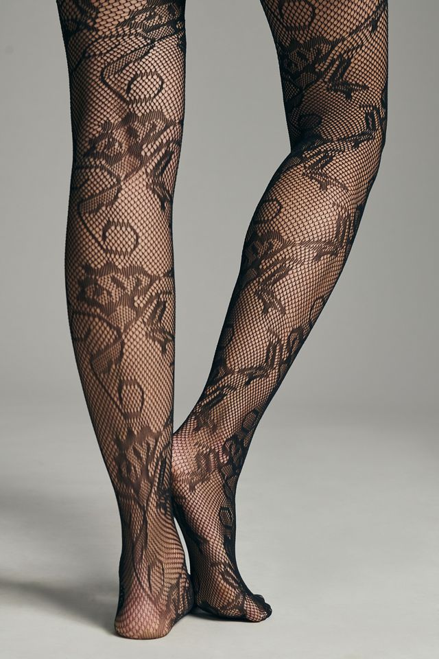 Swedish Stockings Frida Lace Tights #3
