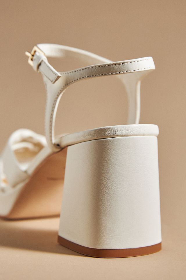 Reformation Maize Platform Heeled Sandals #4