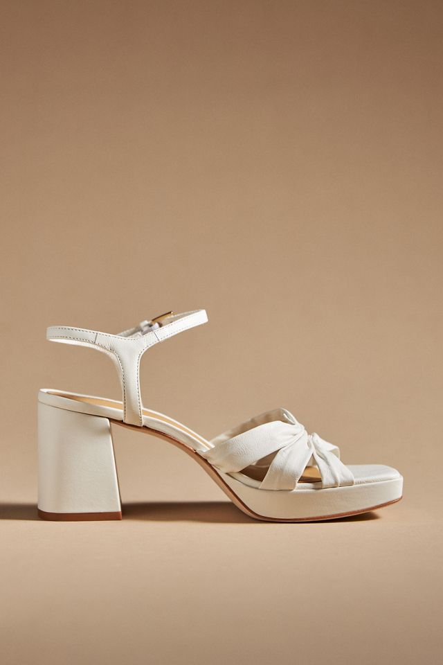 Reformation Maize Platform Heeled Sandals #2