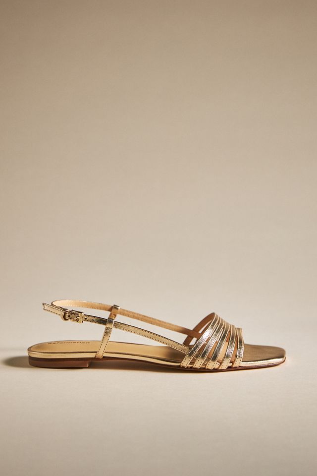 Reformation Millie Lattice Flat Sandals #1