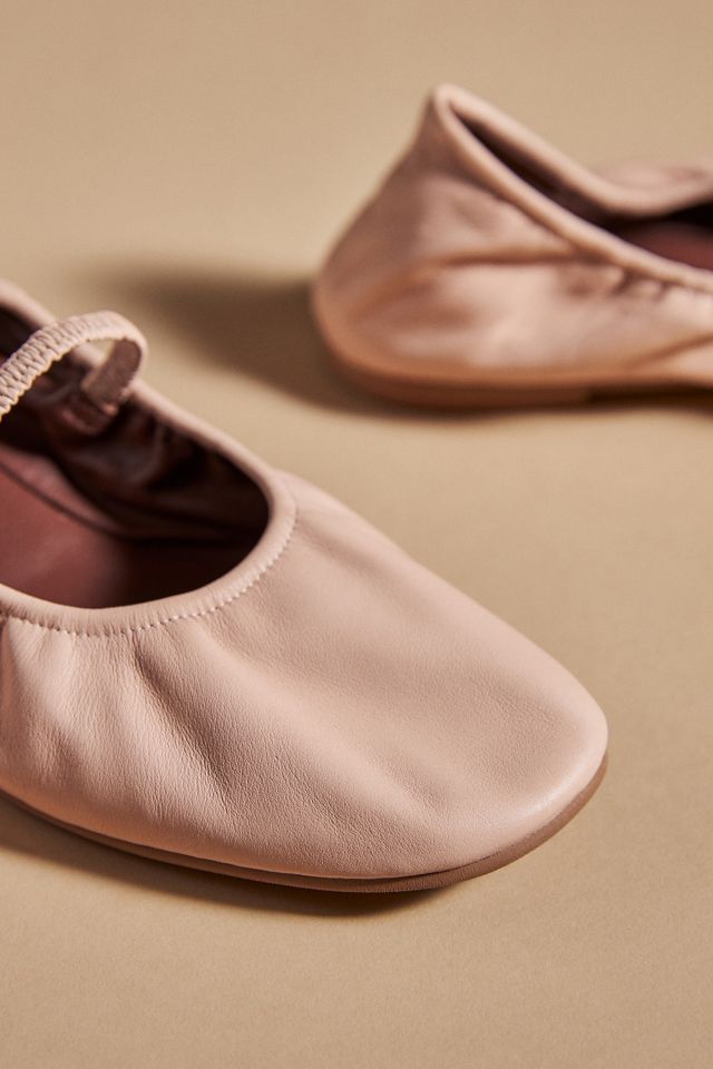 Reformation Buffy Ruched Ballet Flats #4