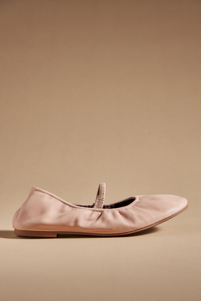 Reformation Buffy Ruched Ballet Flats #2
