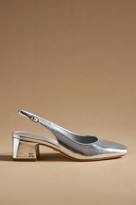 Sam Edelman Terra Slingback Pump In Silver