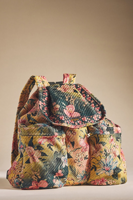 Agua Bendita Peach Backpack | Anthropologie display picture 2