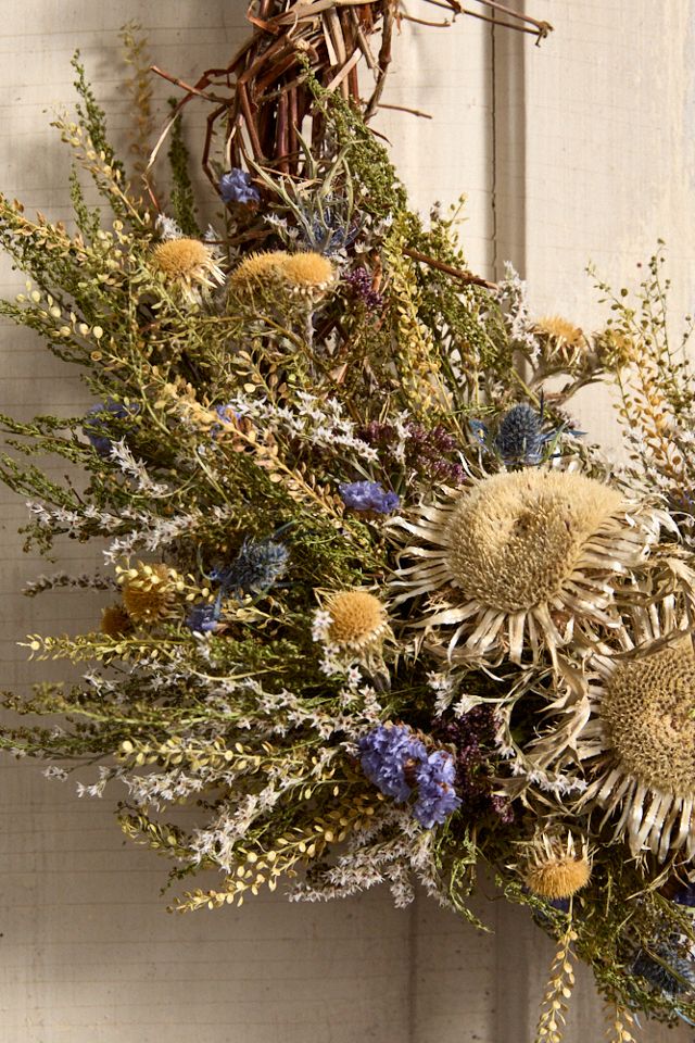 Right Side Hand Spring Bluebird Wreath #1