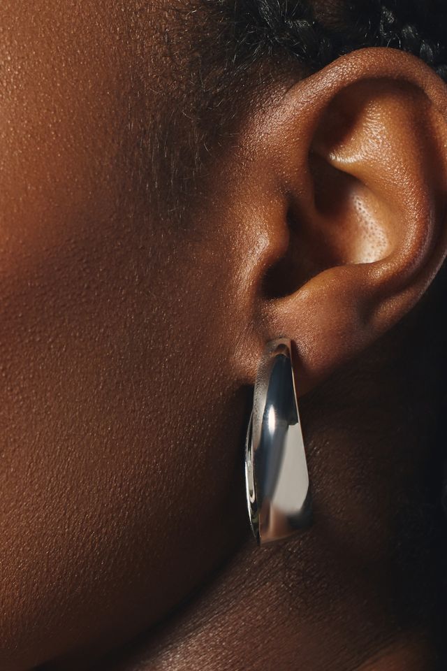 Classic Twirl Hoop Earrings #3