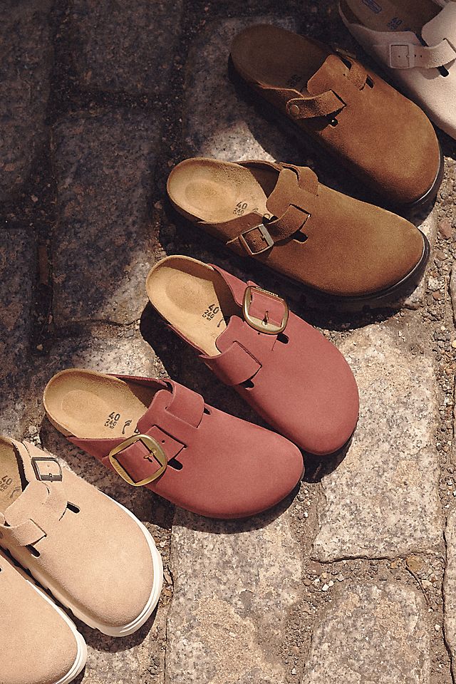 Birkenstock Boston Chunky Clogs | Anthropologie Birkenstock Boston Chunky Clogs | Anthropologie