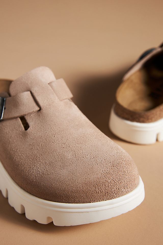 Birkenstock Boston Chunky Clogs | Anthropologie Birkenstock Boston Chunky Clogs | Anthropologie