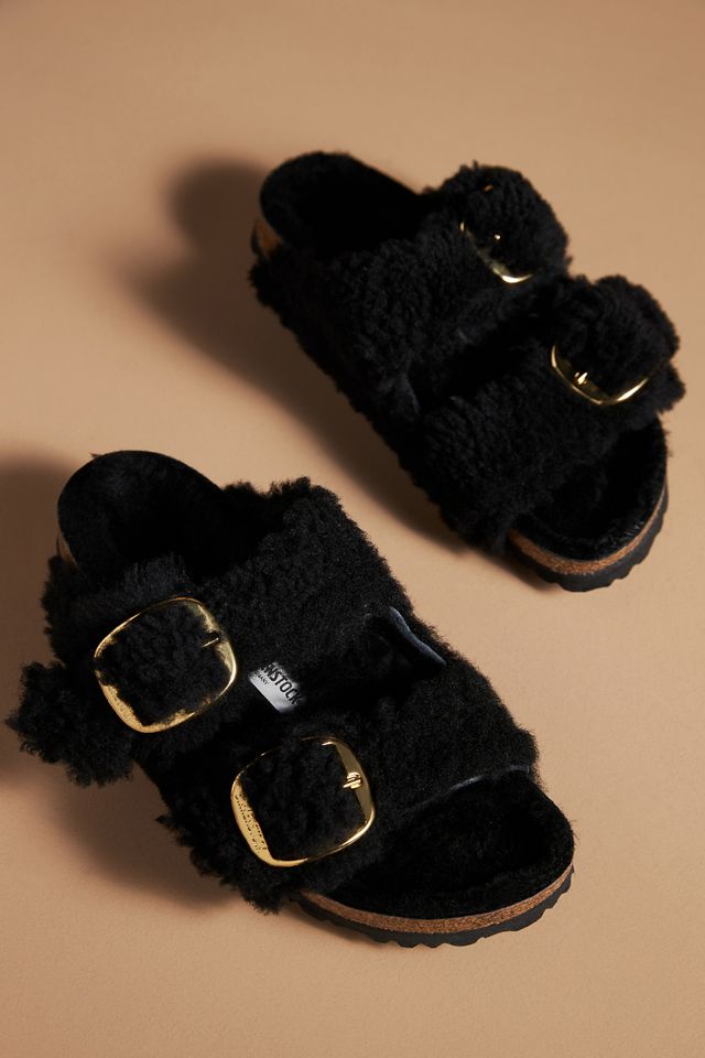Birkenstock Arizona Big Buckle Teddy Sandals #1
