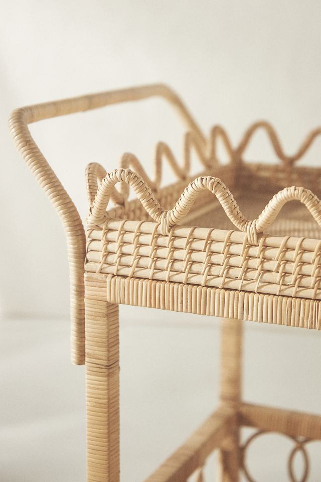 Luci Rattan Bar Cart #3