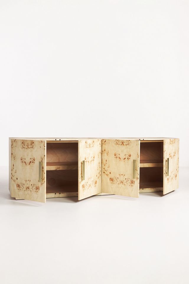 Erin Fetherston for Anthropologie Acacia Wood Buffet Sideboard #5