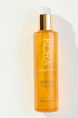 Kora Organics + Net Sustain Turmeric Glow Foaming Cleanser, 150ml - One Size In Gold