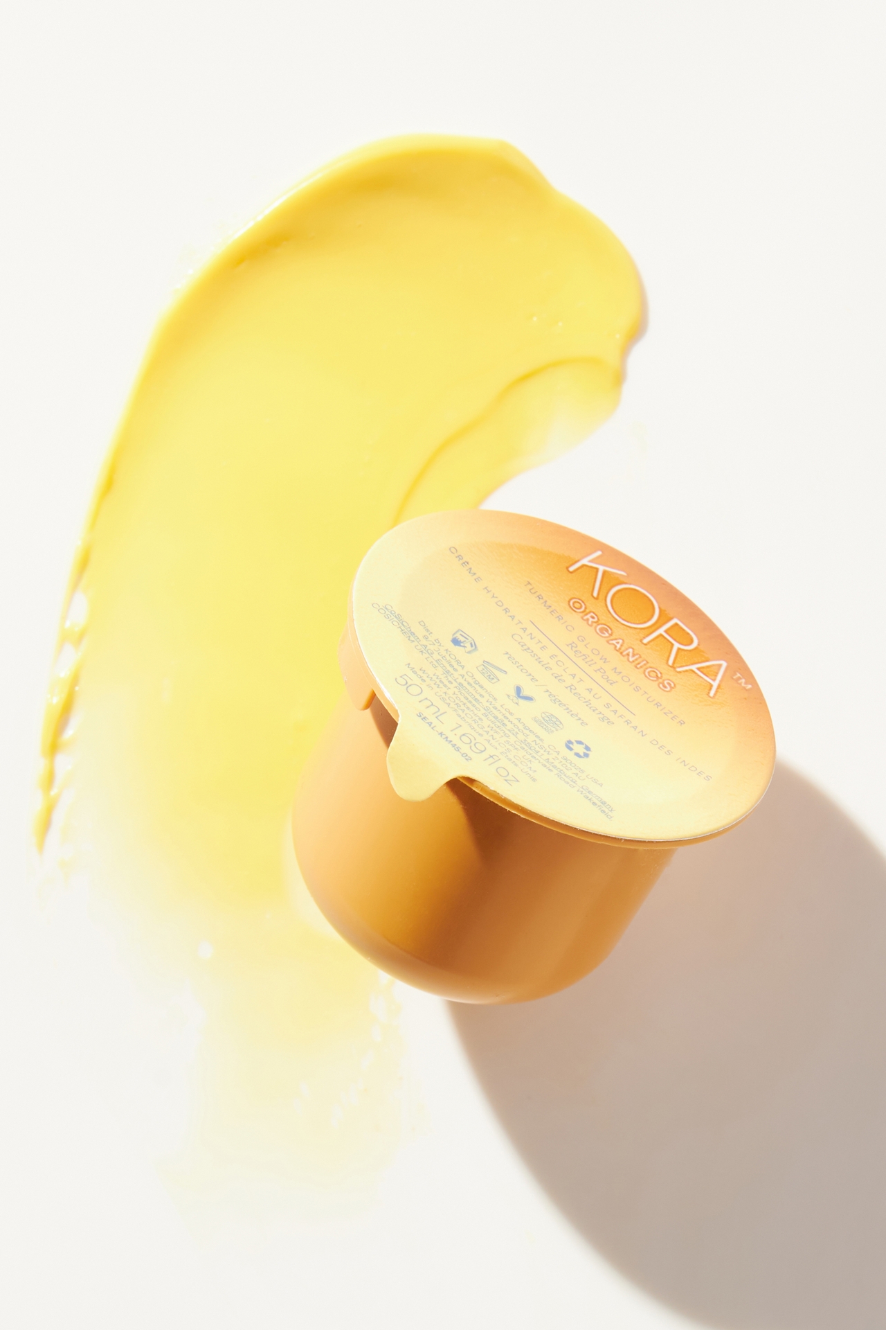 KORA Organics Turmeric Glow Moisturizer Refill Pod