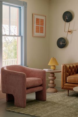 Corduroy Effie Tripod Chair