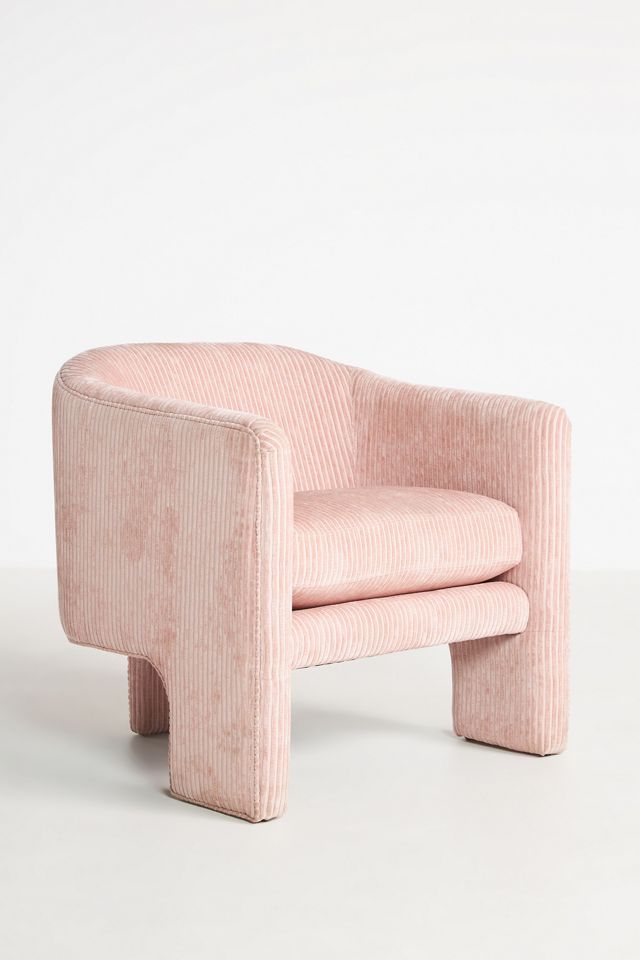 Effie Corduroy Tripod Arm Chair #2