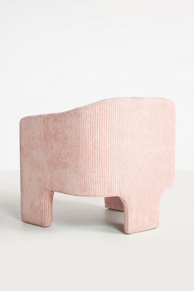 Effie Corduroy Tripod Arm Chair #5