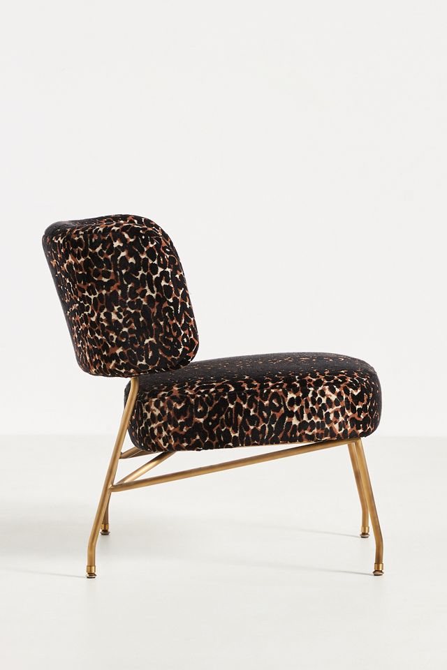 【美品】Anthropologie 豹柄アクセントチェア Frannie Leopard Chair | AnthroHome