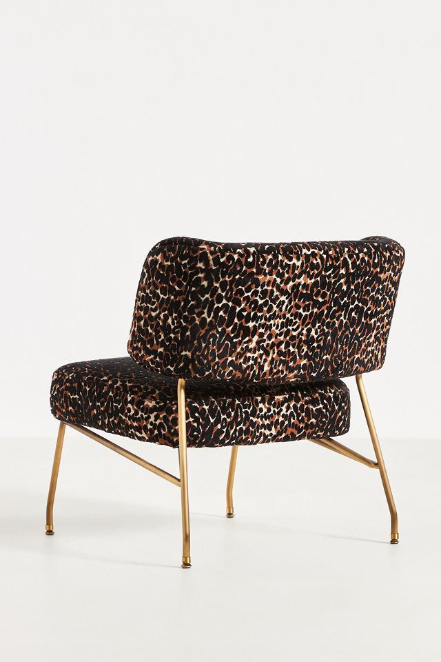 【美品】Anthropologie 豹柄アクセントチェア Frannie Leopard Chair | AnthroHome
